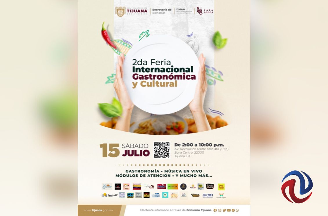 Harán 2da Feria Gastronómica y Cultural a favor de los migrantes